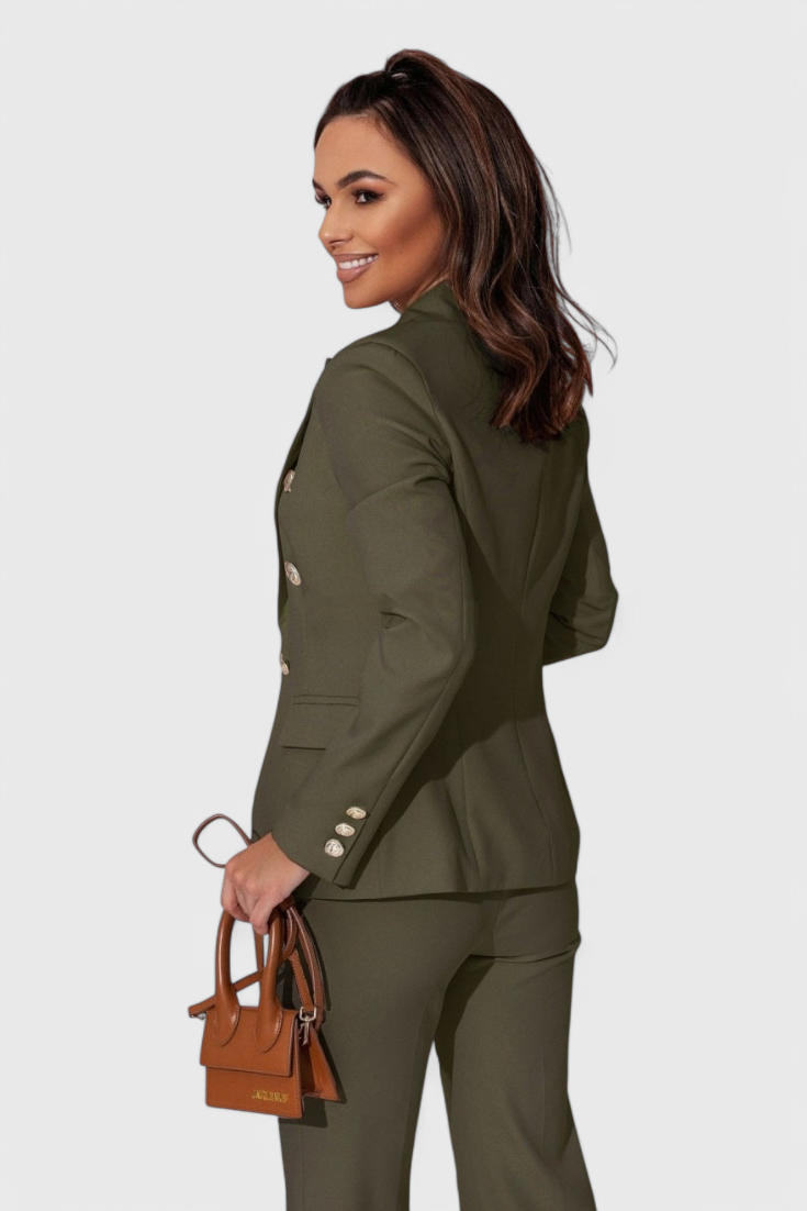 Rosalin Κομψό Σετ με Blazer και Παντελόνι