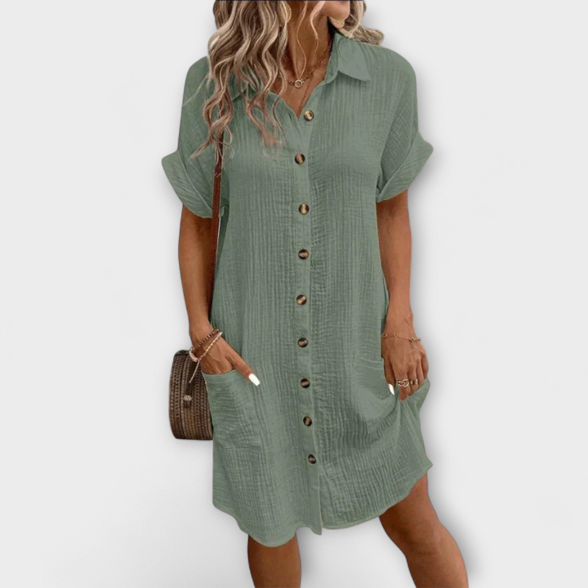Aria — Κλασικό Polo Casual Φόρεμα