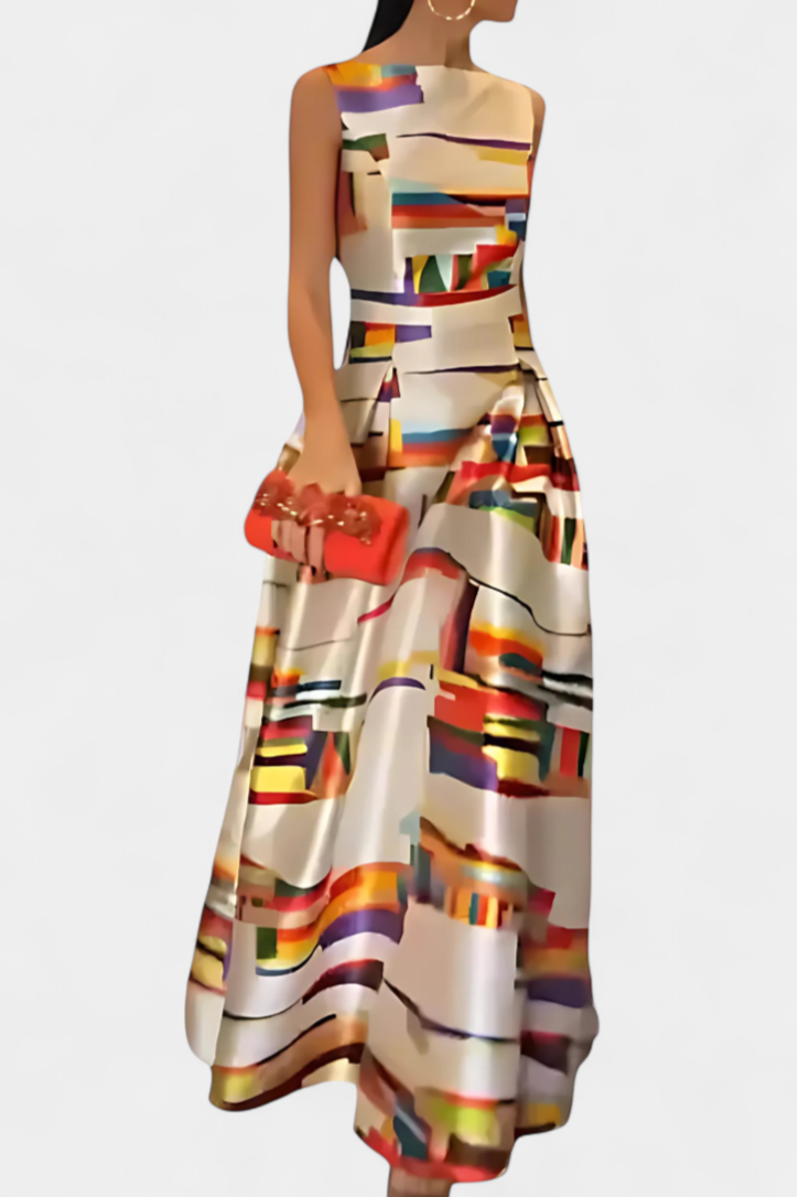 Zara Boho Κεντητό Φόρεμα με V Ντεκολτέ