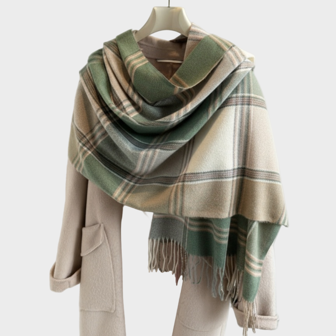Aveline | Πολυτελές Καρό Σκ scarf