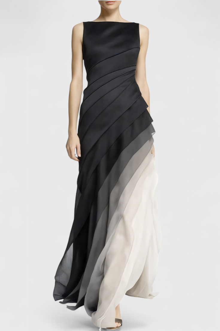 Angela Φόρεμα Layered Gradient